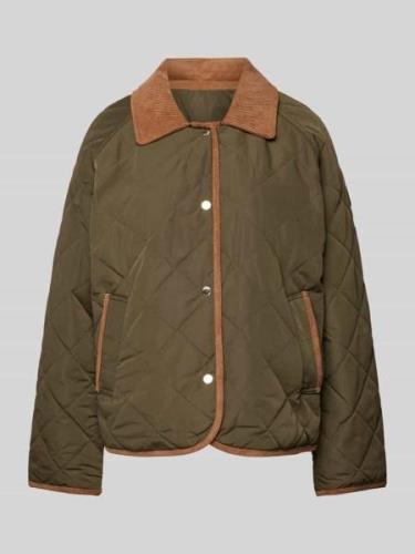 Tommy Hilfiger Steppjacke mit Wendefunktion in Khaki, Größe L