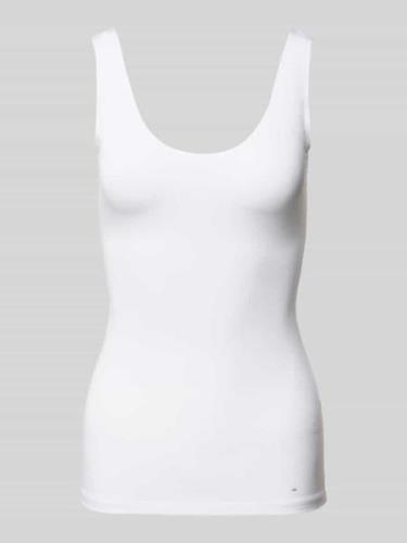 Triumph Tanktop mit U-Boot-Ausschnitt in Weiss, Größe S/M