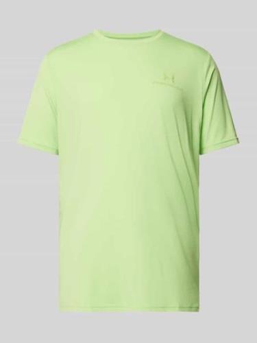 Under Armour T-Shirt mit Label-Print Modell 'Vanish' in Apfel, Größe L