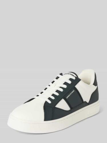 ARMANI EXCHANGE Sneaker mit Schnürverschluss in Weiss, Größe 41