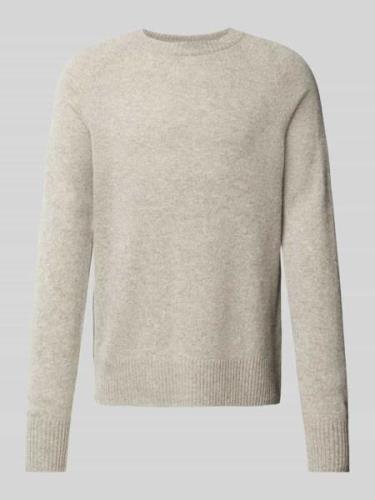 CK Calvin Klein Strickpullover aus Wolle mit Teilungsnähten Modell 'LU...