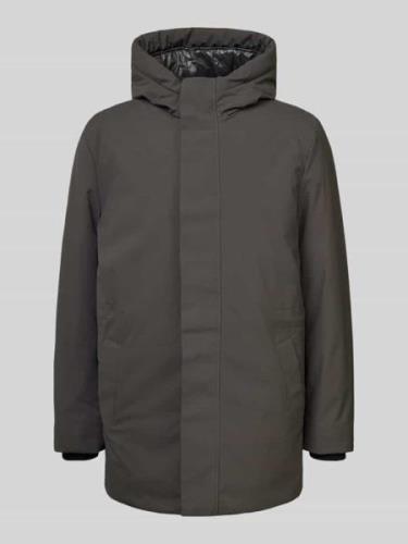 GEOX Jacke mit Kapuze in Graphit, Größe 48