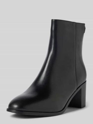 Lauren Ralph Lauren Lederstiefeletten mit Blockabsatz Modell 'CASSIE' ...