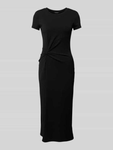 Lauren Ralph Lauren Midikleid mit Knotendetail Modell 'SYPORAH' in Bla...