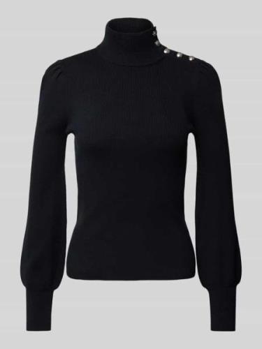 Lauren Ralph Lauren Strickpullover mit Feinripp Modell 'DWORINA' in Bl...