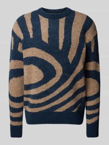 Scotch & Soda Strickpullover mit Rundhalsausschnitt Modell 'Hairy' in ...