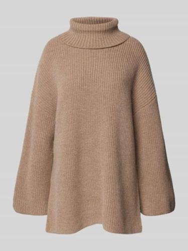 Selected Femme Strickpullover mit Turtleneck Modell 'MARY' in Beige, G...