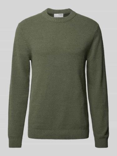 SELECTED HOMME Strickpullover mit gerippten Abschlüssen Modell 'LOOP' ...