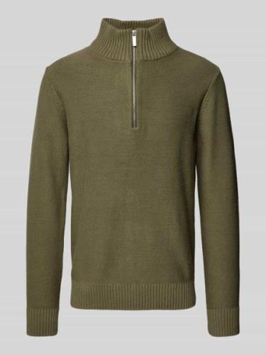 SELECTED HOMME Strickpullover mit gerippten Abschlüssen Modell 'AXEL' ...