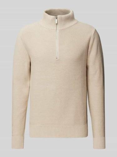 SELECTED HOMME Strickpullover mit gerippten Abschlüssen Modell 'AXEL' ...