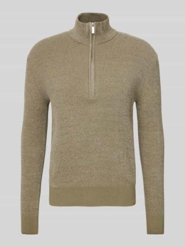 SELECTED HOMME Strickpullover mit gerippten Abschlüssen Modell 'RODNEY...