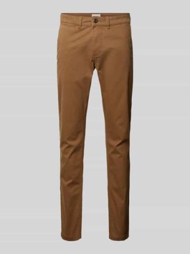 camel active Chino mit französischen Eingrifftaschen in Camel, Größe 3...