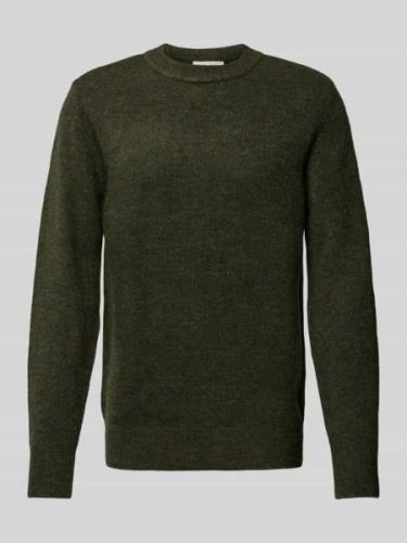 Casual Friday Strickpullover mit gerippten Abschlüssen Modell 'Karl' i...