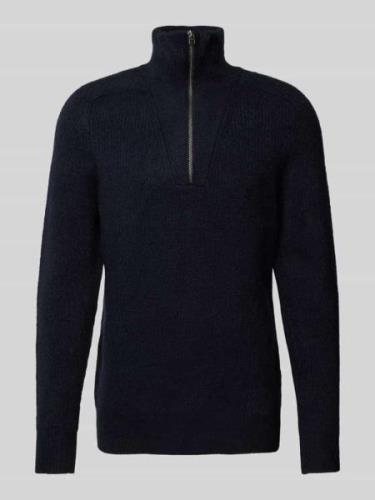 Casual Friday Strickpullover mit Troyer-Kragen Modell 'Kristian' in Ma...