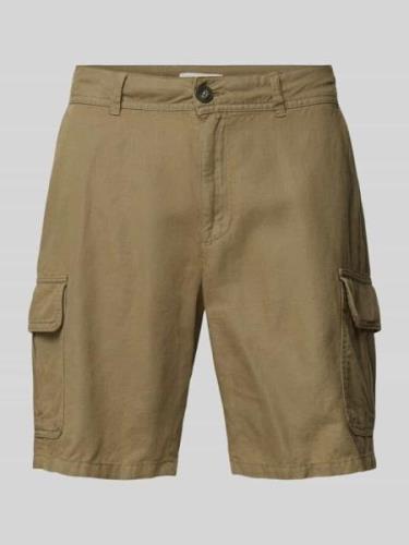 Casual Friday Bermudas mit Cargotaschen Modell 'Simon' in Khaki, Größe...