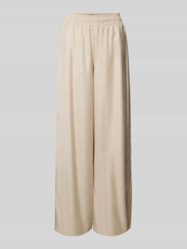 Drykorn Wide Leg Stoffhose mit elastischem Bund Modell 'CEILING' in Be...