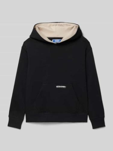 Jack & Jones Loose Fit Hoodie mit Känguru-Tasche Modell 'ELEGACY' in B...