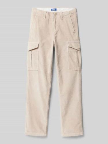 Jack & Jones Regular Fit Cordhose mit Cargotaschen Modell 'KANE' in Ec...