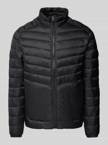 Jack & Jones Steppjacke mit Stehkragen Modell 'SPRINT' in Black, Größe...