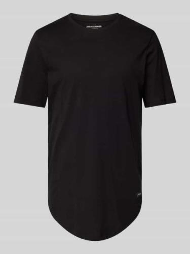 Jack & Jones T-Shirt mit Label-Patch Modell 'NOA' in Black, Größe L