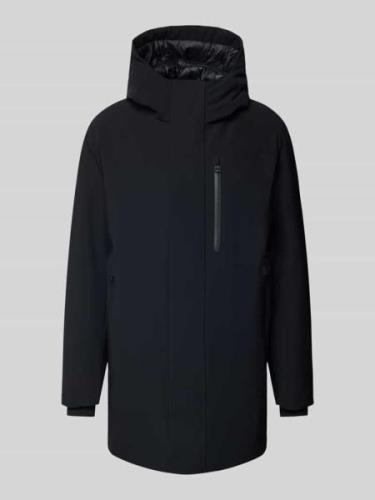 Strellson Parka mit Brusttasche Modell 'Flex Cross' in Black, Größe 52