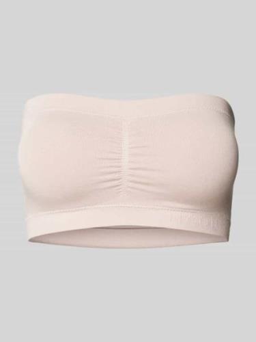 MAGIC Bodyfashion Bandeau-BH mit elastischem Bund in Rose, Größe L