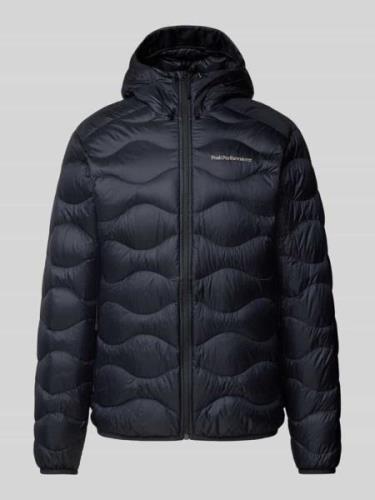 PEAK PERFORMANCE Daunenjacke mit Label-Stitching Modell 'Helium' in Bl...