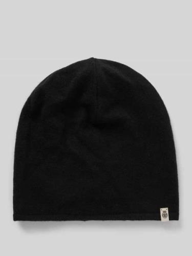 Roeckl Kaschmirbeanie mit Label-Detail in Black, Größe 1