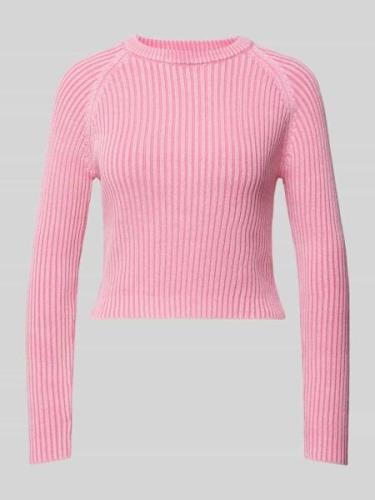 Vero Moda Regular Fit Strickpullover mit verwaschener Optik Modell 'RE...