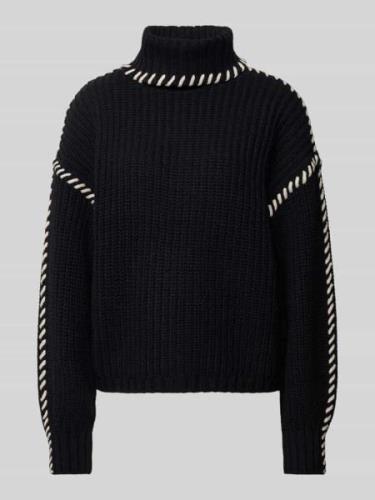 Vero Moda Loose Fit Strickpullover mit Ballonärmeln Modell 'NEWCREAM' ...