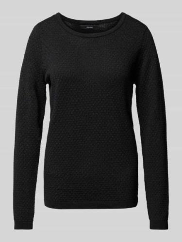 Vero Moda Regular Fit Strickpullover mit Effektgarn Modell 'CARE SHINE...