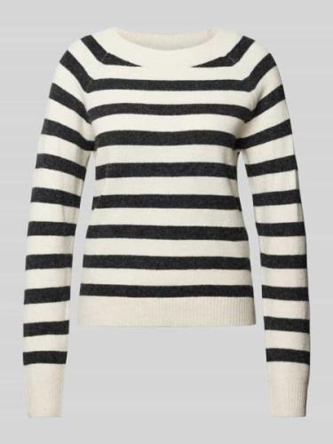 Vero Moda Langärmeliger Strickpullover Modell 'DOFFY' in Beige, Größe ...