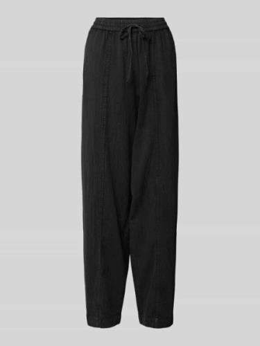 Vero Moda Comfort Fit Weite Hose im Denim-Look Modell 'ANDIE' in Black...