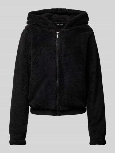 Only Sweatjacke mit Kapuze Modell 'NEW ANNA' in Black, Größe M