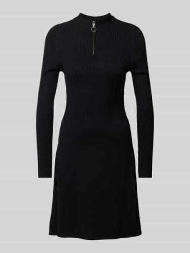 Only Strickkleid mit Turtleneck Modell 'DEE HAZEL' in Black, Größe L