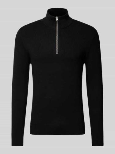 Only & Sons Regular Fit Strickpullover mit Stehkragen Modell 'PHIL' in...