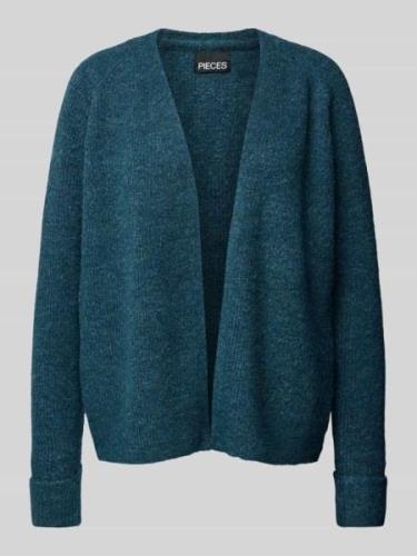 Pieces Regular Fit Cardigan mit Wollanteil in Melange Modell 'ELLEN' i...