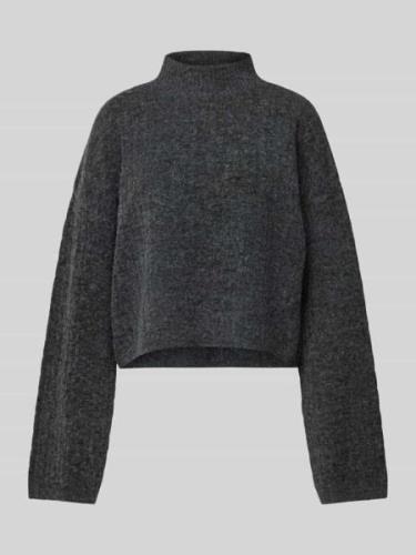 Noisy May Strickpullover mit Turtleneck Modell 'SMILLA' in Anthrazit, ...