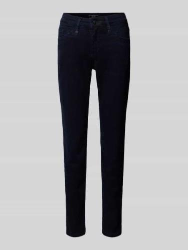 MAC Slim Fit Jeans mit 5-Pocket-Design Modell 'Rich' in Dunkelblau, Gr...