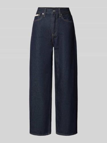 Calvin Klein Jeans Wide Leg Jeans im 5-Pocket-Design Modell 'BARREL' i...