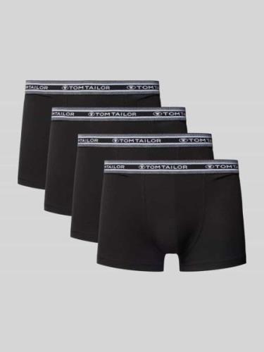 Tom Tailor Regular Fit Trunks im 5er-Set aus weicher Baumwolle mit ela...