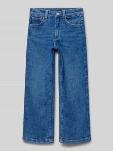 Tom Tailor Wide Leg Jeans mit 5-Pocket-Design in Blau, Größe 104