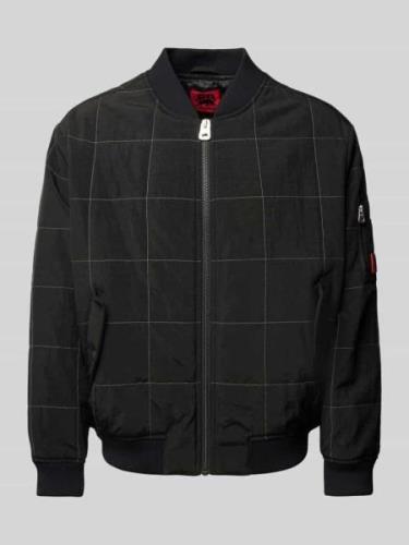 HUGO Bomberjacke mit Pattentaschen Modell 'Baldo' in Black, Größe L