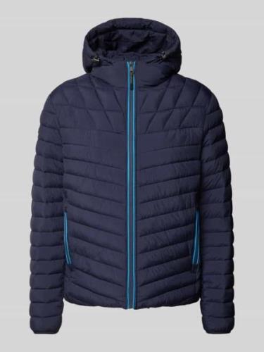 Napapijri Steppjacke mit Stehkragen Modell 'LAPAZ' in Marine, Größe L