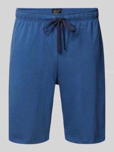 Schiesser Sweatshorts mit Eingrifftaschen in Royal, Größe 48