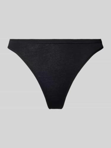 Schiesser Slip mit elastischem Bund in Black, Größe 36