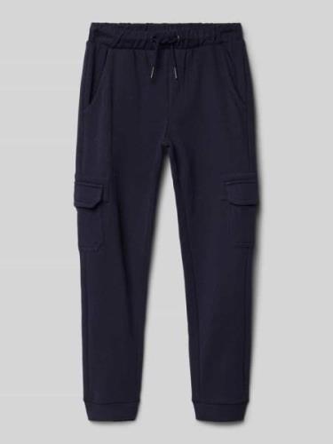 Blue Seven Regular Fit Sweatpants mit Eingrifftaschen in Marine, Größe...