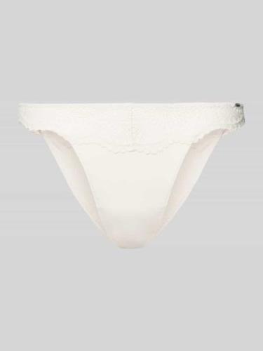 Skiny Slip mit Spitzenbesatz in Offwhite, Größe 36