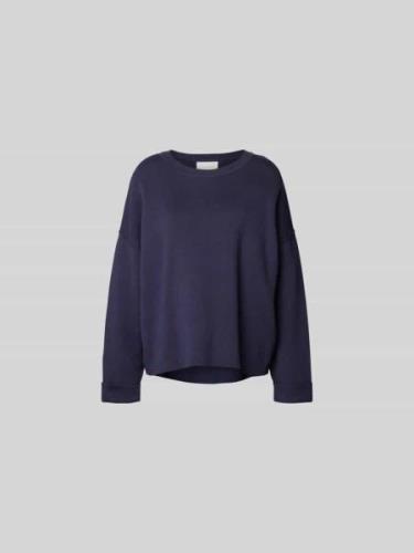 Juvia Sweatshirt mit Rundhalsausschnitt in Marine, Größe L