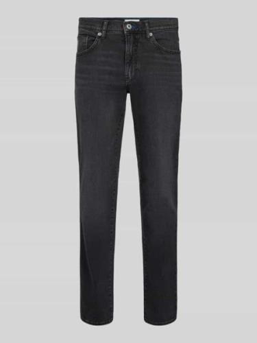 Brax Slim Fit Jeans im 5-Pocket-Design Modell 'CADIZ' in Anthrazit, Gr...